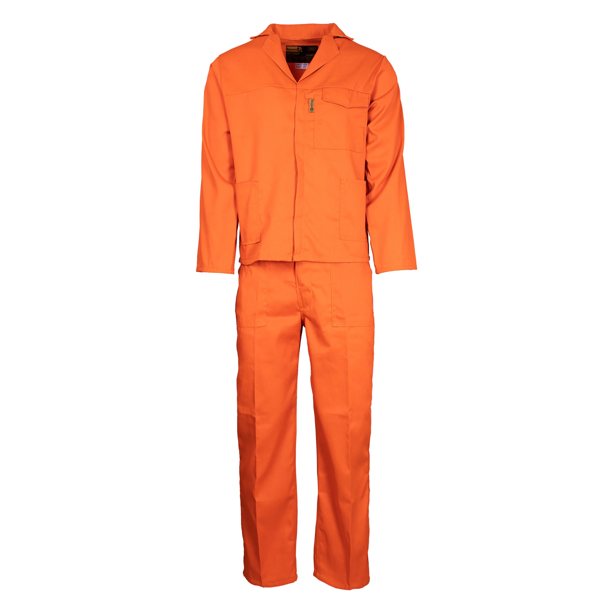 Orange Conti Suit ( 2 piece ) Poly cotton